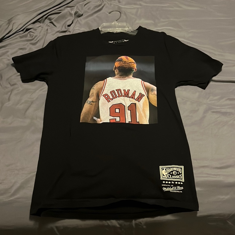 Dennis Rodman graphic t shirt
